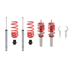 JOM Redline podesivi ovjes za Audi A4 Avant B8 (8K5) 1.8 TFSI/ 1.8 TFSI Quattro/ 2.0 TDI/ 2.0 TDI Quattro/ 2.0 TFSI/ 2.7 TDI/ 3.0 TDI Quattro/ 3.2 FSI/ 3.2 FSI Quattro, 2007-2015
