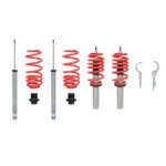 JOM Redline coilovers for Audi A5 8T 1.8 TFSI/ 2.0 TDI/ 2.0 TDI Quattro/ 2.0 TFSI/ 2.0 TFSI Quattro/ 2.7 TDI/ 3.0 TDI Quattro/ 3.2 FSI/ 3.2 FSI Quattro, 2007-2016