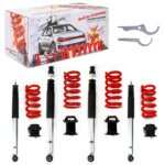 JOM Redline coilovers for Mercedes C-Klasse (W202) all incl. T-Model, 1993-2000, CLK (W208) all incl. Convertible, 1997-2002, E-Klasse (W210) all incl. T-Model, 1995-2002