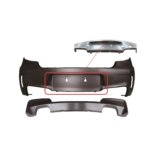 JOM rear bumper for BMW 1 I (E81/E82/E87/E88)