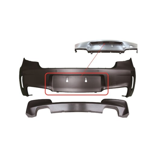 JOM rear bumper for BMW 1 I (E81/E82/E87/E88)