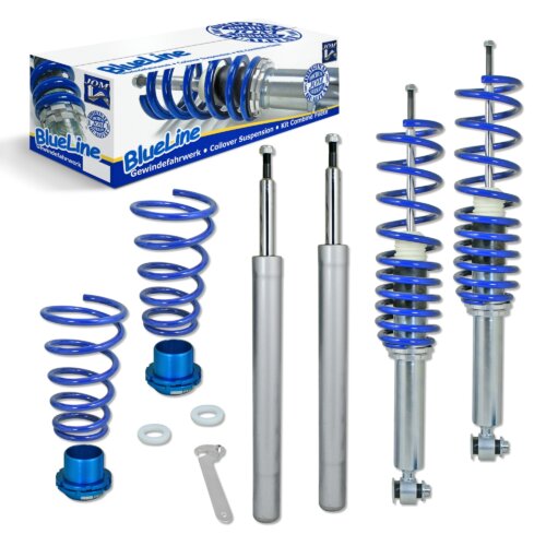 JOM BlueLine coilovers for BMW 5 Series E34