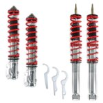 JOM Redline coilovers for VW Golf 2 and Jetta 2 (19E) model year 8.1983 – 11.1991, not suitable for Fahrzeuge with four-wheel drive