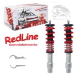 JOM Redline coilovers for BMW 5 Series E61 Estate, 04-10, (front axle only)