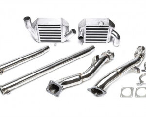 TA Technix intercooler kit + downpipe for Audi A4 / A6 (B5) 1997-2005 — Motorsport only