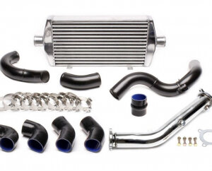 TA Technix intercooler kit + downpipe for Audi A4, A5 (B8) 2008-2013 — Motorsport only
