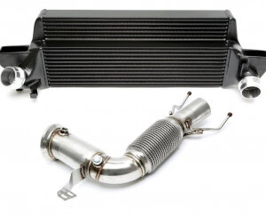 TA Technix intercooler kit + downpipe for Mini Cooper (F54) 2016- — Motorsport only