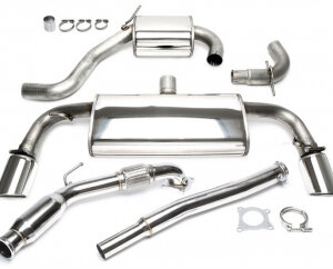 Duplex catback + downpipe (nehrđajući čelik) TA Technix za VW Golf VI (1K) 2008-2012