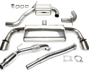 Duplex catback + downpipe (nehrđajući čelik) TA Technix za VW Golf VI (1K) 2008-2012