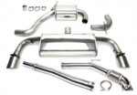 Duplex catback + downpipe (nehrđajući čelik) TA Technix za VW Golf VI (1K) 2008-2012