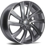 Carbonado Prague wheel 17" 7.0J 5x112 ET43 Graphite