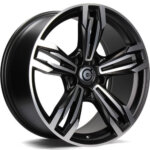 Carbonado Dynamite wheel 17" 8.0J 5x120 ET30 Black