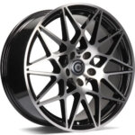 Carbonado Crazy wheel 18" 8.5J 5x120 ET35 Black