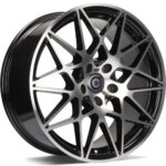 Felga Carbonado Crazy 19" 8.5J 5x120 ET35 Crna