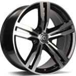 Carbonado Bastion wheel 19" 8.5J 5x112 ET25 Black