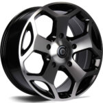 Carbonado Giant wheel 18" 8.0J 5x160 ET50 Black