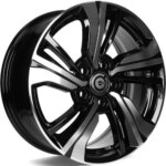 Carbonado Monk wheel 17" 7.0J 5x114,3 ET45 Black