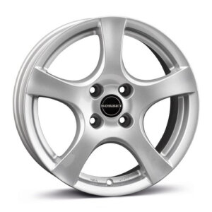 Felga Borbet F 16" 6.5J 4x100 ET38 Srebrna
