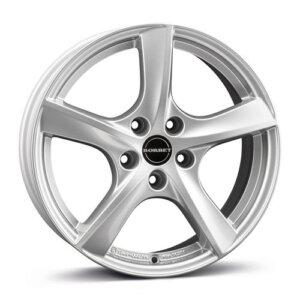 Felga Borbet TL 15" 5.5J 5x100 ET38 Srebrna