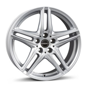 Felga Borbet XR 17" 7.5J 5x112 ET36 Srebrna