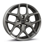 Borbet Y wheel 17" 7.5J 5x120 ET34 Graphite