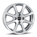 Borbet LV4 wheel 14" 5.5J 4x100 ET43 Silver