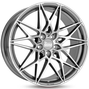 Felga MAM B2 19" 8.5J 5x120 ET35 Grafitna