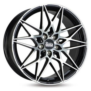Felga MAM B2 18" 8.0J 5x112 ET45 Crna