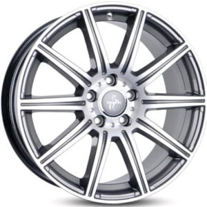 Felga Keskin Tuning KT16 18" 8.0J 5x112 ET30 Grafitna
