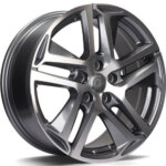 Carbonado Nice wheel 17" 7.5J 5x108 ET45 Graphite
