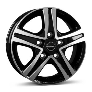 Felga Borbet CWD 16" 6.0J 5x118 ET68 Crna