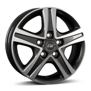 Felga Borbet CWD 16" 6.0J 5x118 ET68 Grafitna