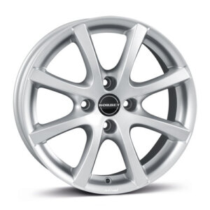 Felga Borbet LV4 15" 6.5J 4x108 ET20 Srebrna
