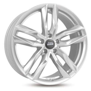 MAM RS3 wheel 16" 7.0J 5x112 ET38 Silver