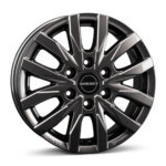 Borbet CW6 wheel 16" 6.5J 6x130 ET62 Graphite