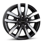 Felga Borbet CW5 16" 6.5J 5x160 ET60 Crna