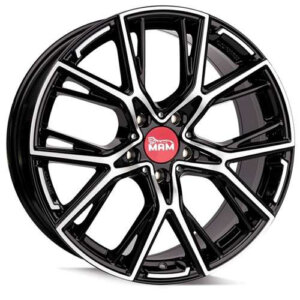 Felga MAM B4 19" 8.5J 5x120 ET50 Crna