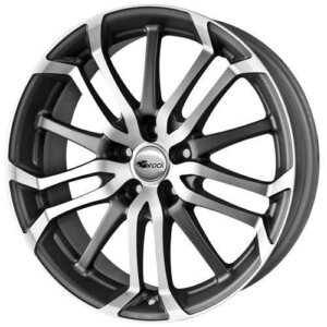 Felga Brock B26 17" 7.5J 5x100 ET38 Grafitna