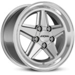 Ronal R9 wheel 16" 7.0J 5x112 ET23 Silver