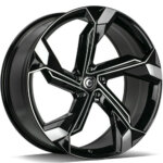 Carbonado Superstar wheel 20" 9.0J 5x112 ET30 Black
