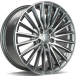 Carbonado Prestige wheel 20" 9.5J 5x112 ET45 Graphite