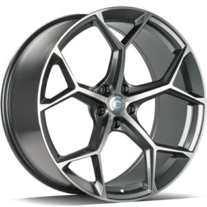 Carbonado Fancy wheel 20" 9.0J 5x112 ET30 Graphite