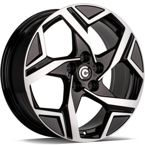 Carbonado Whistle wheel 17" 7.0J 5x114,3 ET40 Black