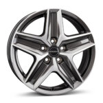 Borbet CWZ wheel 17" 6.0J 5x112 ET30 Graphite