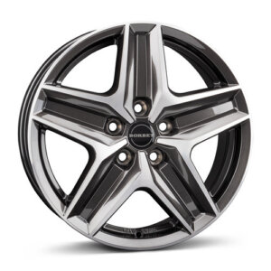 Felga Borbet CWZ 17" 6.0J 5x112 ET30 Grafitna