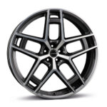 Borbet TF wheel 24" 10.5J 5x112 ET40 Graphite