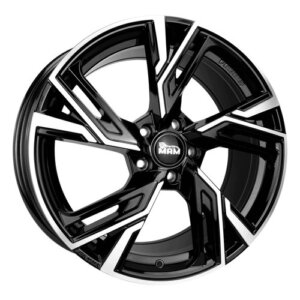 Felga MAM RS5 17" 7.5J 5x100 ET35 Crna