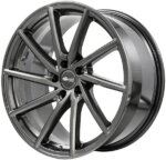 Brock B37 wheel 20" 9.0J 5x120 ET25 Graphite