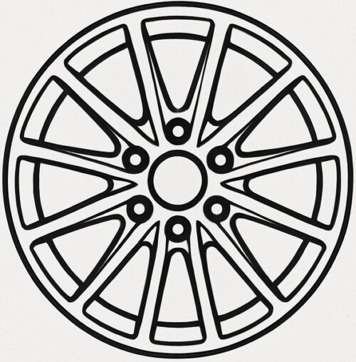 Diewe Wheels Predator wheel 19" 8.0J 5x112 ET43 Black