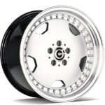 Carbonado Rustic wheel 18" 8.5J 5x112 ET32 Silver